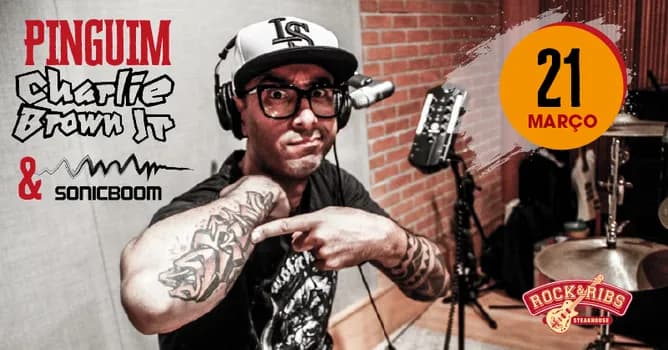 Imagem do Sonic Boom com Pinguim (do Charlie Brown Jr.)