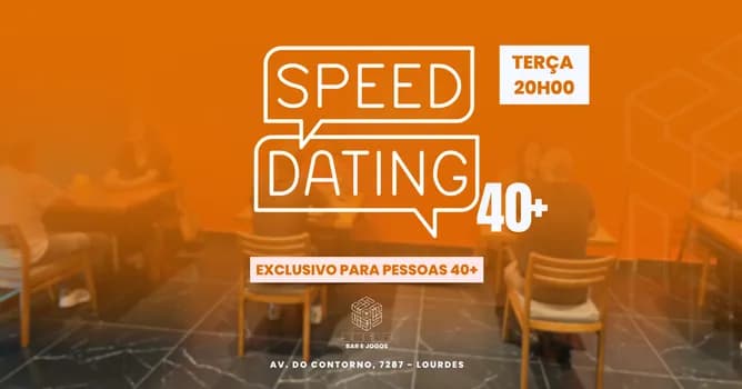 Imagem do Speed Dating na Shelf - Edição 40+