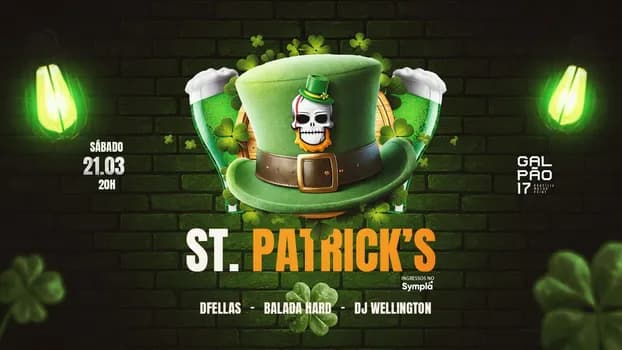 Imagem do St Patrick´s Day - Galpão 17