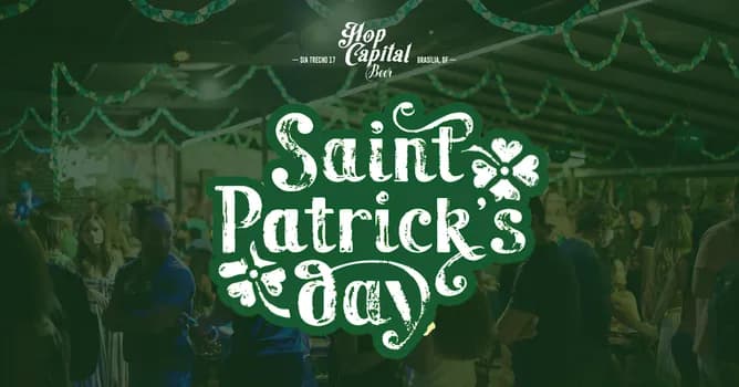 Imagem do St Patrick's Day na Hop Capital Beer