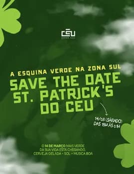 Imagem do ST PATRICKS - CÉU ZS / 14/03