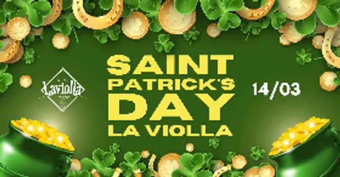 Imagem do ST PATRICKS DAY LA VIOLLA - OPEN BAR - 14/03/2026