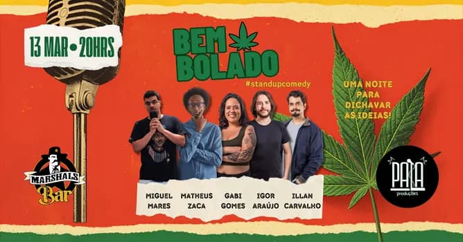 Imagem do Stand Up - Bem Bolado - Marshals Bar 