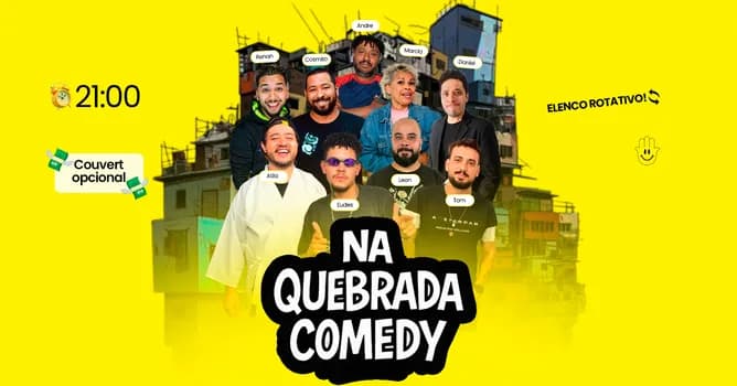Imagem do STAND UP - NA QUEBRADA COMEDY