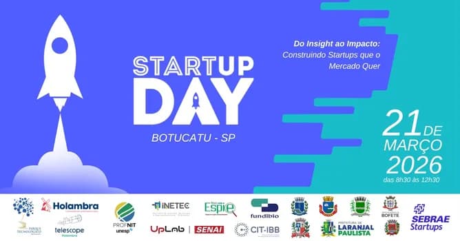 Imagem do Startup Day 2026 - Botucatu