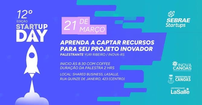 Imagem do Startup Day 2026 - Canoas