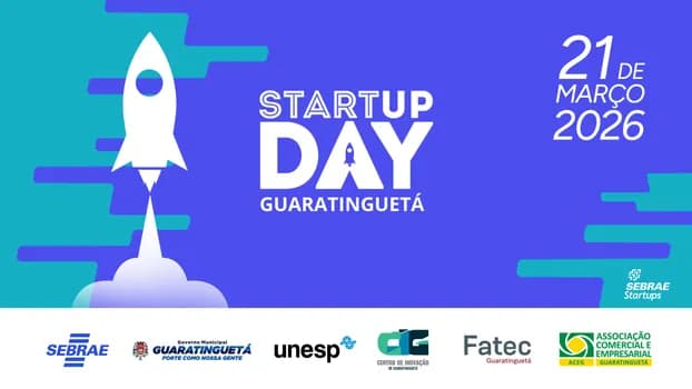 Imagem do Startup Day 2026 - Guaratinguetá