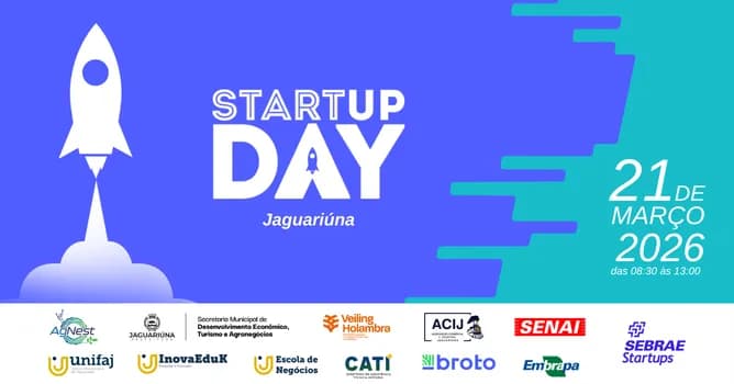 Imagem do Startup Day 2026 - Jaguariúna