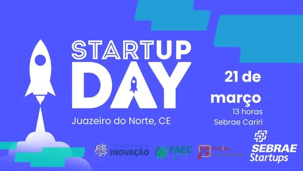 Imagem do Startup Day 2026 - Juazeiro do Norte