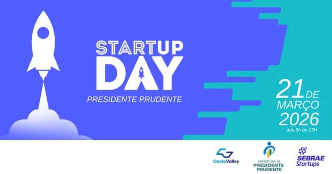 Imagem do Startup Day 2026 - Presidente Prudente