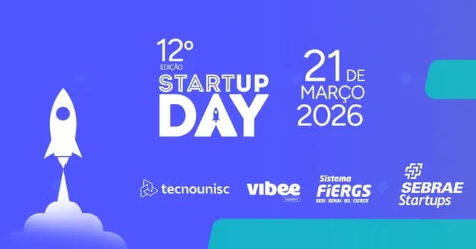 Imagem do Startup Day 2026 - Santa Cruz do Sul