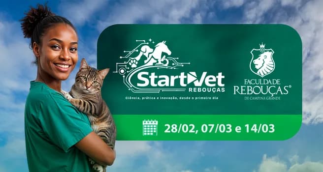 Imagem do STARTVET REBOUÇAS 2026.1 Dia 14 de Março