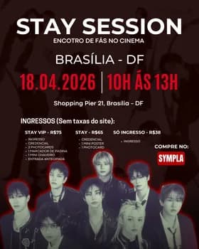 STAY SESSION: dominATE: celebrATE - BRASÍLIA em Brasília