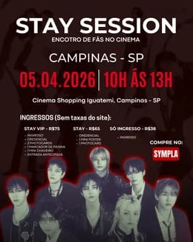 Imagem do STAY SESSION: dominATE: celebrATE - Campinas (SP)