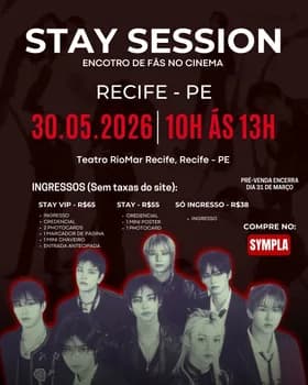 STAY SESSION: dominATE: celebrATE - RECIFE em Recife