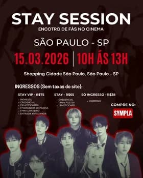 Imagem do STAY SESSION: dominATE: celebrATE - SÃO PAULO