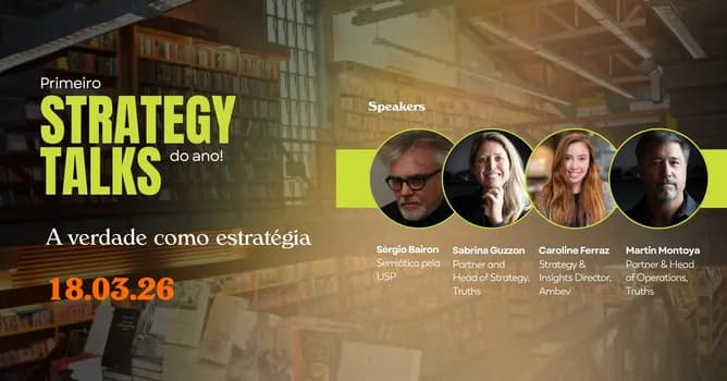 Imagem do Strategy Talks: A verdade como estratégia
