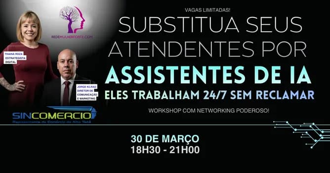 Imagem do SUBSTITUA SEUS ATENDENTES POR ASSISTENTES DE IA