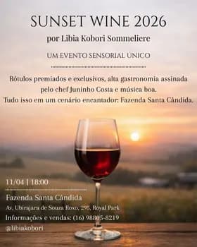 Imagem do Sunset Wine 2026