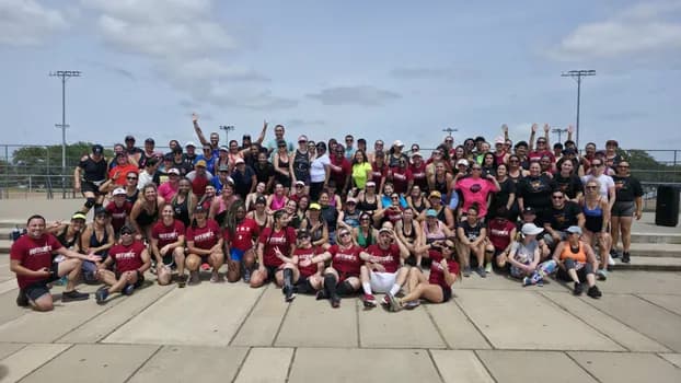 Imagem do Super Aulão Ritbox na Orla do Guaíba