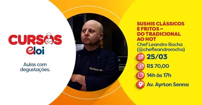 Imagem do SUSHIS CLÁSSICOS E FRITOS - DO TRADICIONAL AO HOT