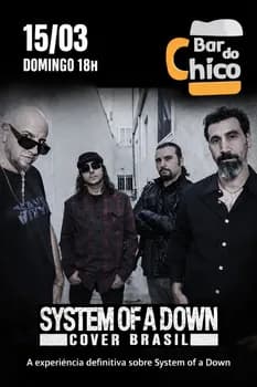 Imagem do SYSTEM OF A DOWN COVER EM BANGU/RJ