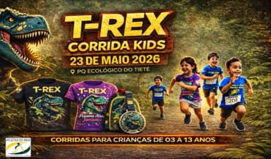 T-REX CORRIDA KIDS em São Paulo