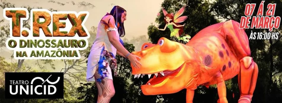 Imagem do T. Rex - O Dinossauro da Amazonia
