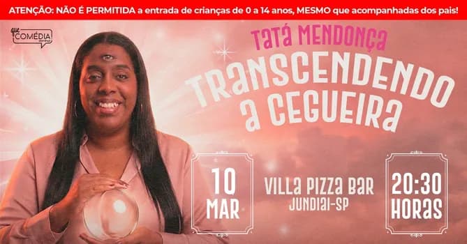 Imagem do TATÁ MENDONÇA em JUNDIAÍ - Stand up Comedy