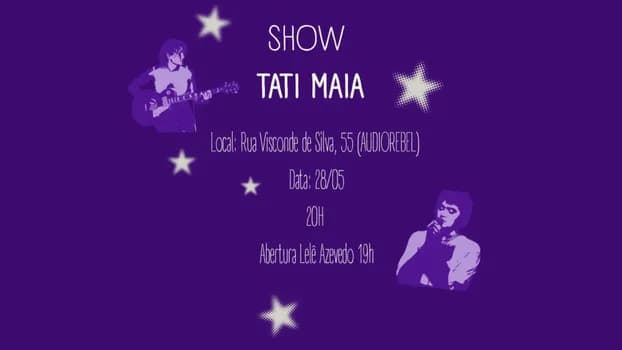 Imagem do Tati Maia - Abertura Lelê Azevedo