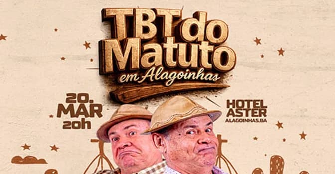 Imagem do TBT DO MATUTO