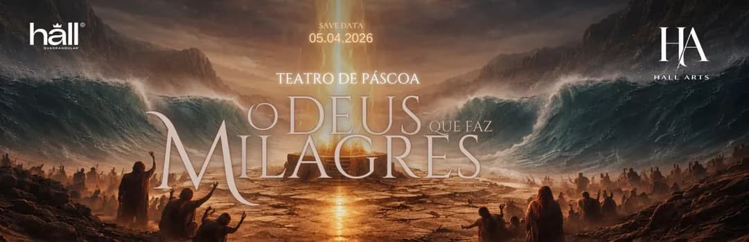 Imagem do Teatro Páscoa - O Deus que faz MILAGRES