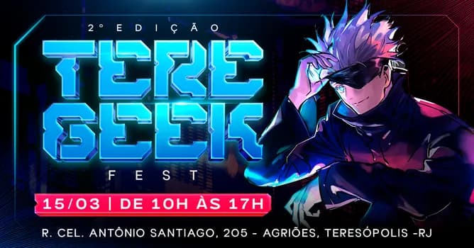 Imagem do TERÊ GEEK FEST 2ª EDIÇÃO