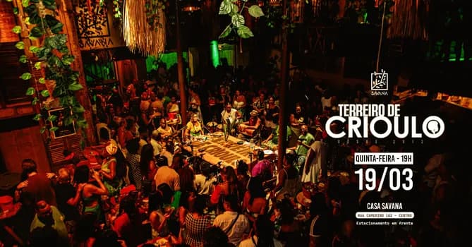 Imagem do Terreiro de Crioulo na Casa Savana