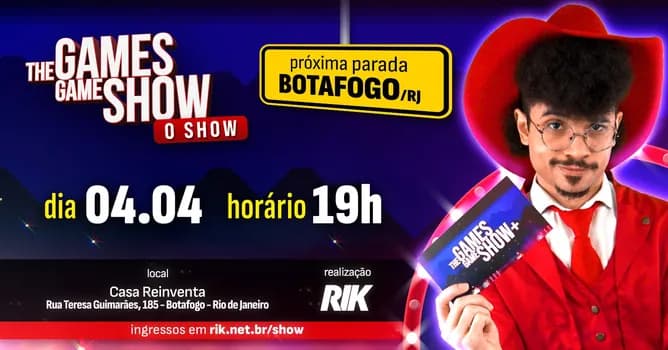 Imagem do TGGS - O Show | Botafogo - Rio de Janeiro/RJ