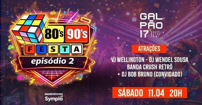 Imagem do The 80s X 90s - a Festa - Galpão 17