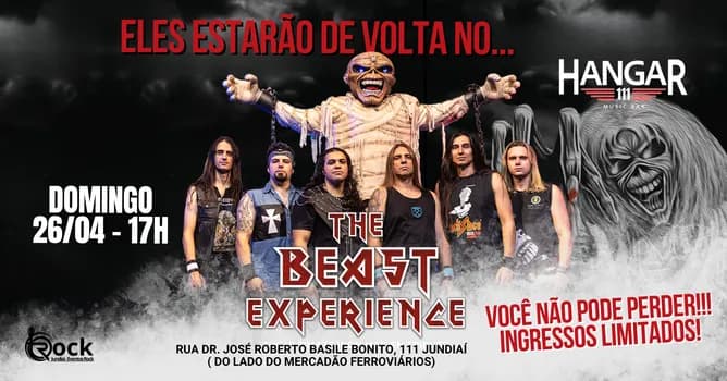 Imagem do The Beast Experience - Iron Maiden Cover