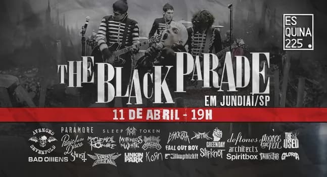 Imagem do The Black Parade | Jundiaí/SP