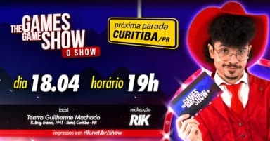 The Games Game Show (TGGS) - Curitiba/PR em Curitiba