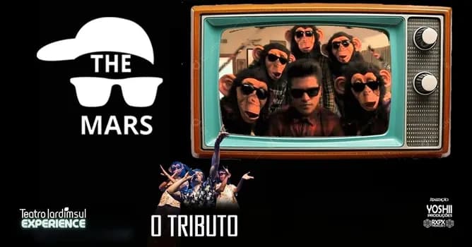 Imagem do "The Mars - Tributo a Bruno Mars"