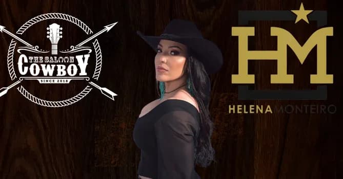 Imagem do THE SALOON COWBOY E HELENA MONTEIRO