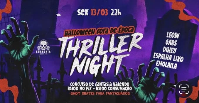 Imagem do Thriller Night - Halloween fora de época