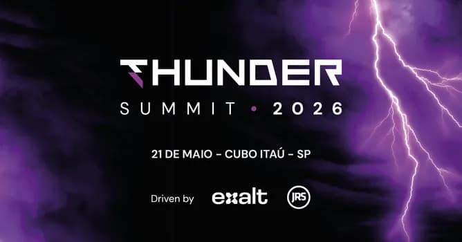Imagem do Thunder Summit | Seguro. Tendência.  Transformação.