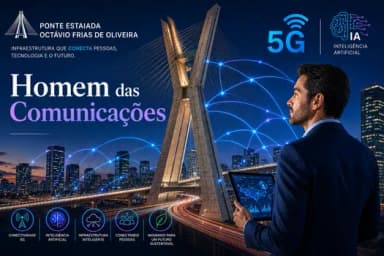 Título Homem das Comunicações 2026 em São Paulo
