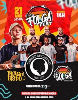 Imagem do TÔ DE FOLGA FEST