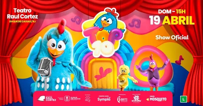 Imagem do Top 10 da Galinha Pintadinha