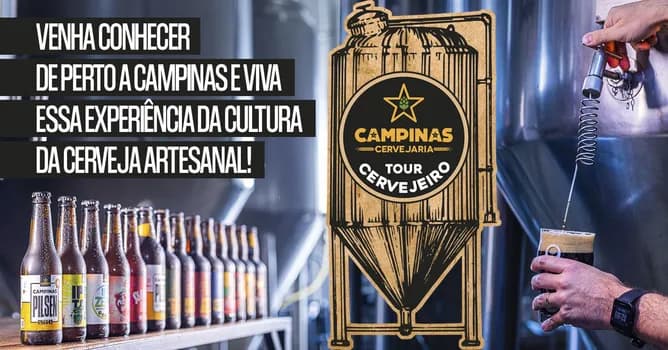 Imagem do Tour Cervejeiro Cervejaria CAMPINAS - 14 de Março