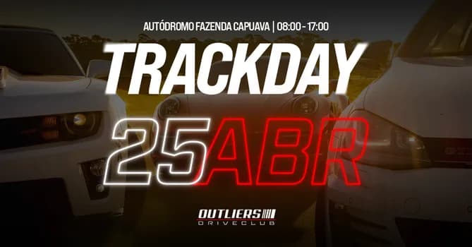 Imagem do TrackDay Outliers - 2° Edição Campeonato 2026