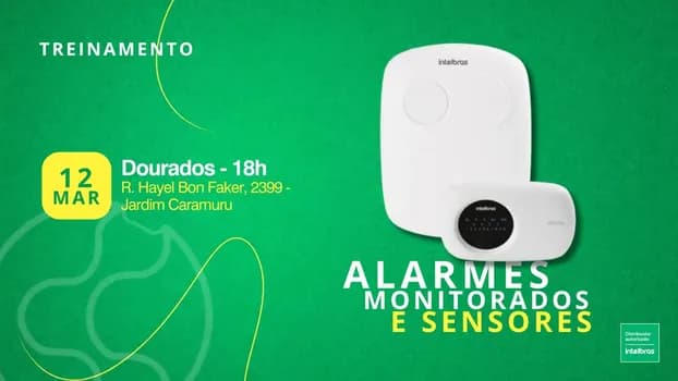 Imagem do Treinamento Alarmes Monitorados e Sensores