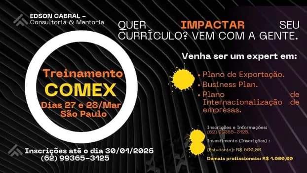Imagem do TREINAMENTO COMEX PREMIUM